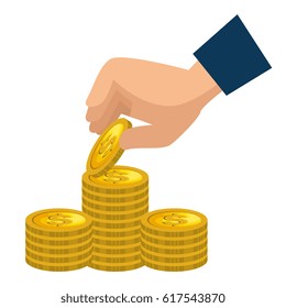 hands human with money