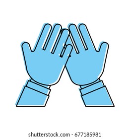 hands human protected icon