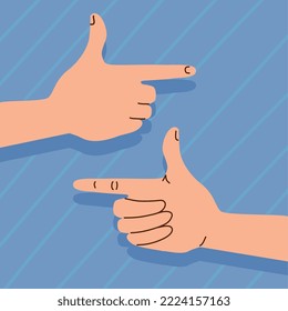 hands human set indexing gestures