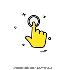 Hands icon design vector