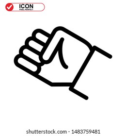 
Hands icon isolated sign symbol vector illustration - high quality black style vector icons

