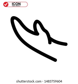 
Hands icon isolated sign symbol vector illustration - high quality black style vector icons
