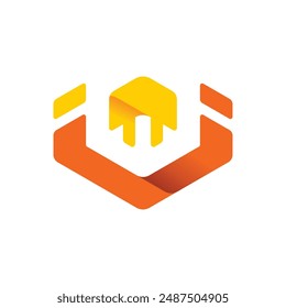Hands icon logo design inspiration vector template. Business and finance logo concept.