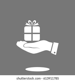 hands icon, vector best flat icon, EPS

