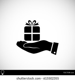 hands icon, vector best flat icon, EPS