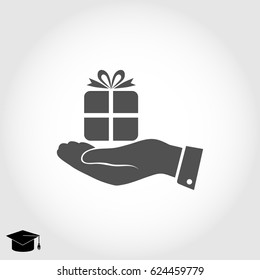 hands icon, vector best flat icon, EPS