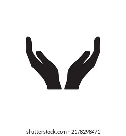 Hands icon vector. Perfect for web apps and mobile.