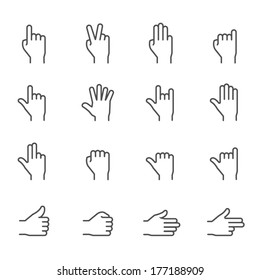 Hands Icons