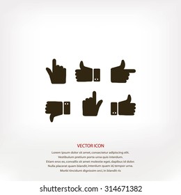Hands Icons