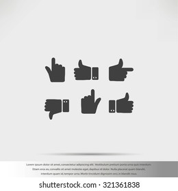 Hands Icons