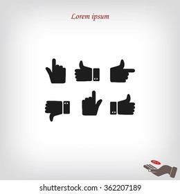 Hands Icons