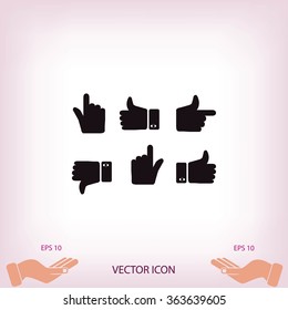 Hands Icons