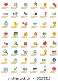 Hands & Icons 