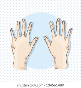 Hands Icons different concepts vector illustration