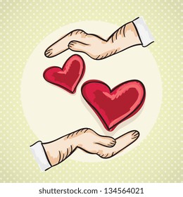 Hands Icons different concepts vector illustration