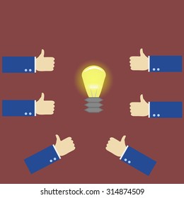 Hands idea 