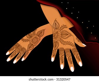 223,917 Henna on hands Images, Stock Photos & Vectors | Shutterstock