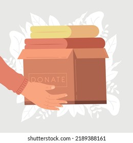 personaje de la caja de donaciones para levantamiento de manos