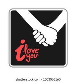 hands in love illustration