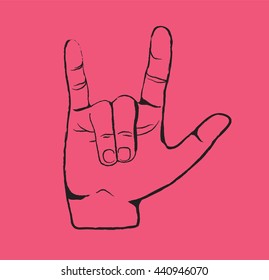 I Love You Sign Language Images Stock Photos Vectors Shutterstock