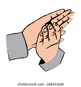 hands man clapping applause gesture