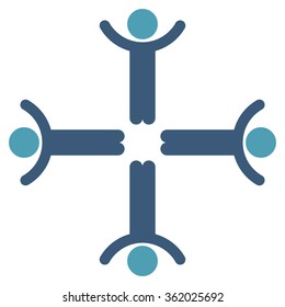 Hands Up Men Icon