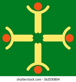 Hands Up Men Icon