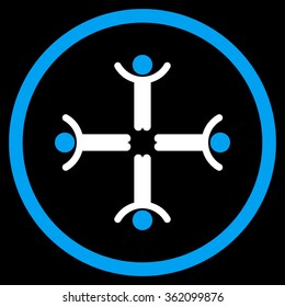 Hands Up Men Icon