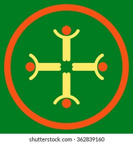 Hands Up Men Icon