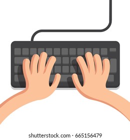Hands on keyboard