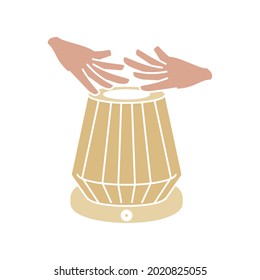 icono de instrumentos de tambor de juego directo aislado