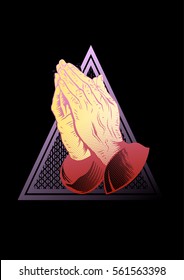 Hands Of Prayer Icon