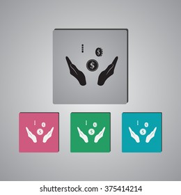 Hands  Receiving Money