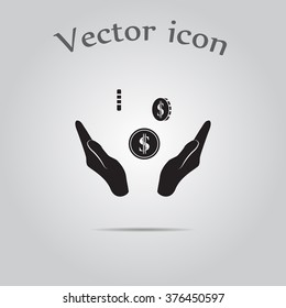 Hands  Receiving Money