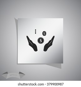Hands  Receiving Money