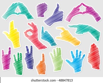 hands shape