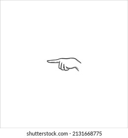 Manos mostrando los pulgares hacia abajo como conjunto gesto expresión dedo pulgar mano boceto de palma gesto ilustración vector