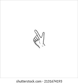 Hands showing thumbs up down like set gesture finger expression hand thumb palm sketch gesturing illustration vector