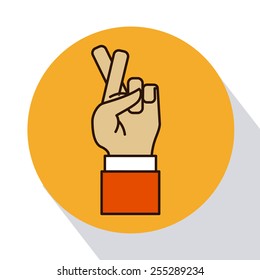 hands signals design, vector illustration eps10 graphic 