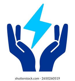 Hands Simple Icon Vector Illustration Concept