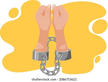 1,483 Slave handcuffed hands Images, Stock Photos & Vectors | Shutterstock