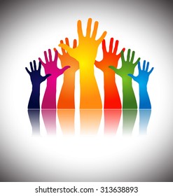 hands together showing unity