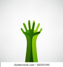 hands tree