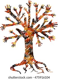 Hand's tree series