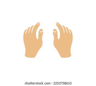 Tecleando las manos en el teclado o en una máquina de escribir, vista superior, diseño gráfico. Computadora, portátil, máquina de escribir, trabajo, trabajo y trabajo, diseño vectorial e ilustración