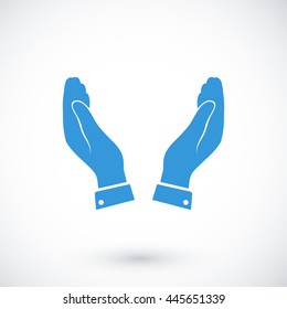 hands vector icon