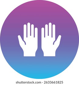 Hands vector icon. Can be used for printing, mobile and web applications.