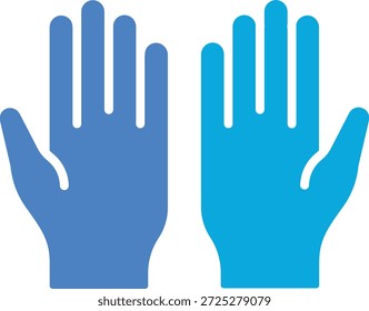 Icono de Vector de manos. Se puede utilizar para aplicaciones de impresión, móviles y de Web.