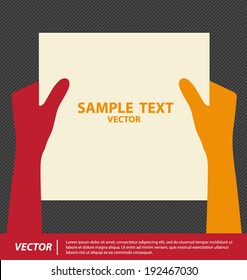 Hands vector illustration
