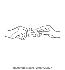 Ilustración vectorial manual dibujada en estilo de arte de línea